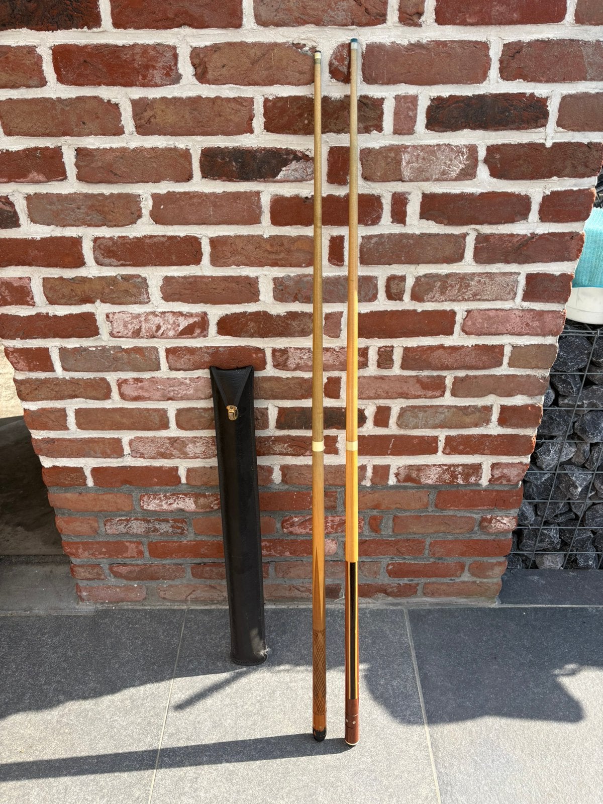 2 billard kues, Enlèvement, Utilisé, Queue ou Boules