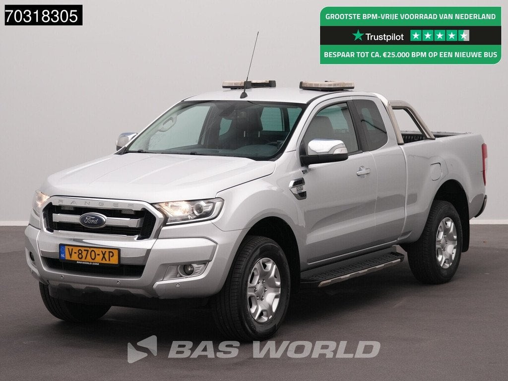 Ford Ranger 160PK 2.2 TDCi Automaat Limited Supercab Trekhaa, Automaat, Stof, Gebruikt, 4 cilinders