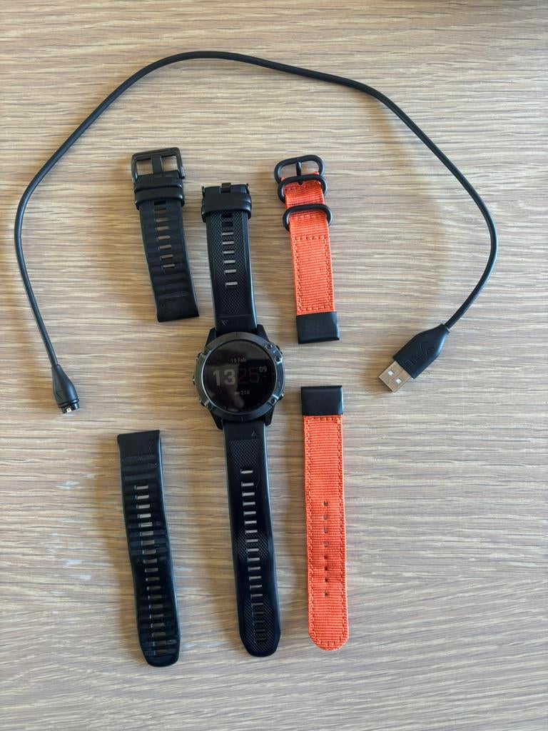 Garmin fenix 6 sapphire, Ophalen, Gebruikt