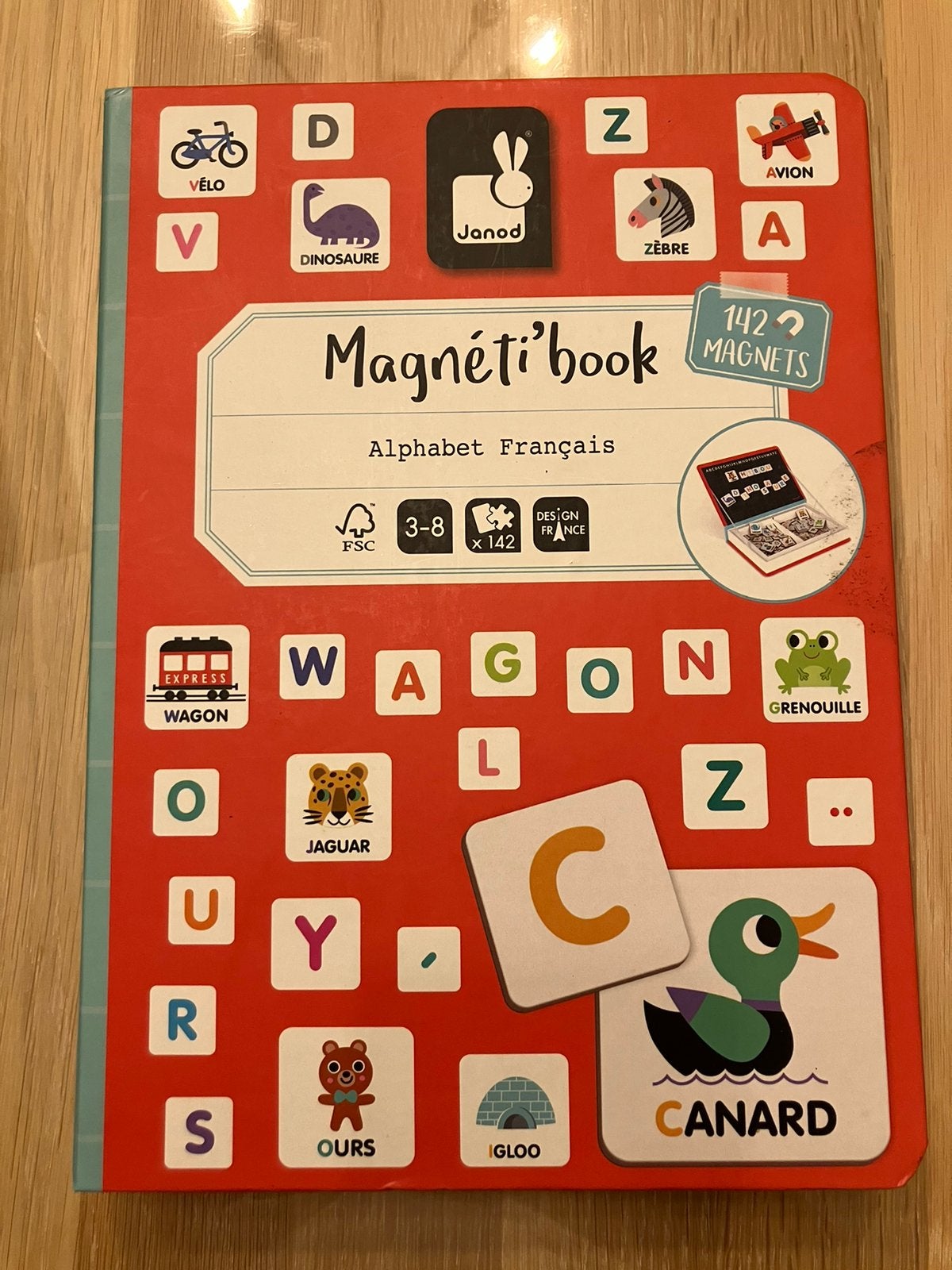 Magneti’book alphabet francais Janod, Ophalen, Zo goed als nieuw