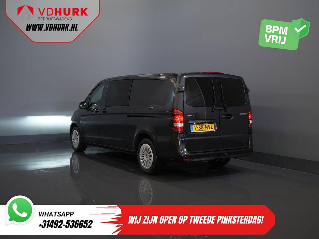Mercedes-Benz Vito 116 CDI Aut. L3 DC Dubbel Cabine BPM VRIJ, Argent ou Gris, Achat, Entreprise, Mercedes-Benz
