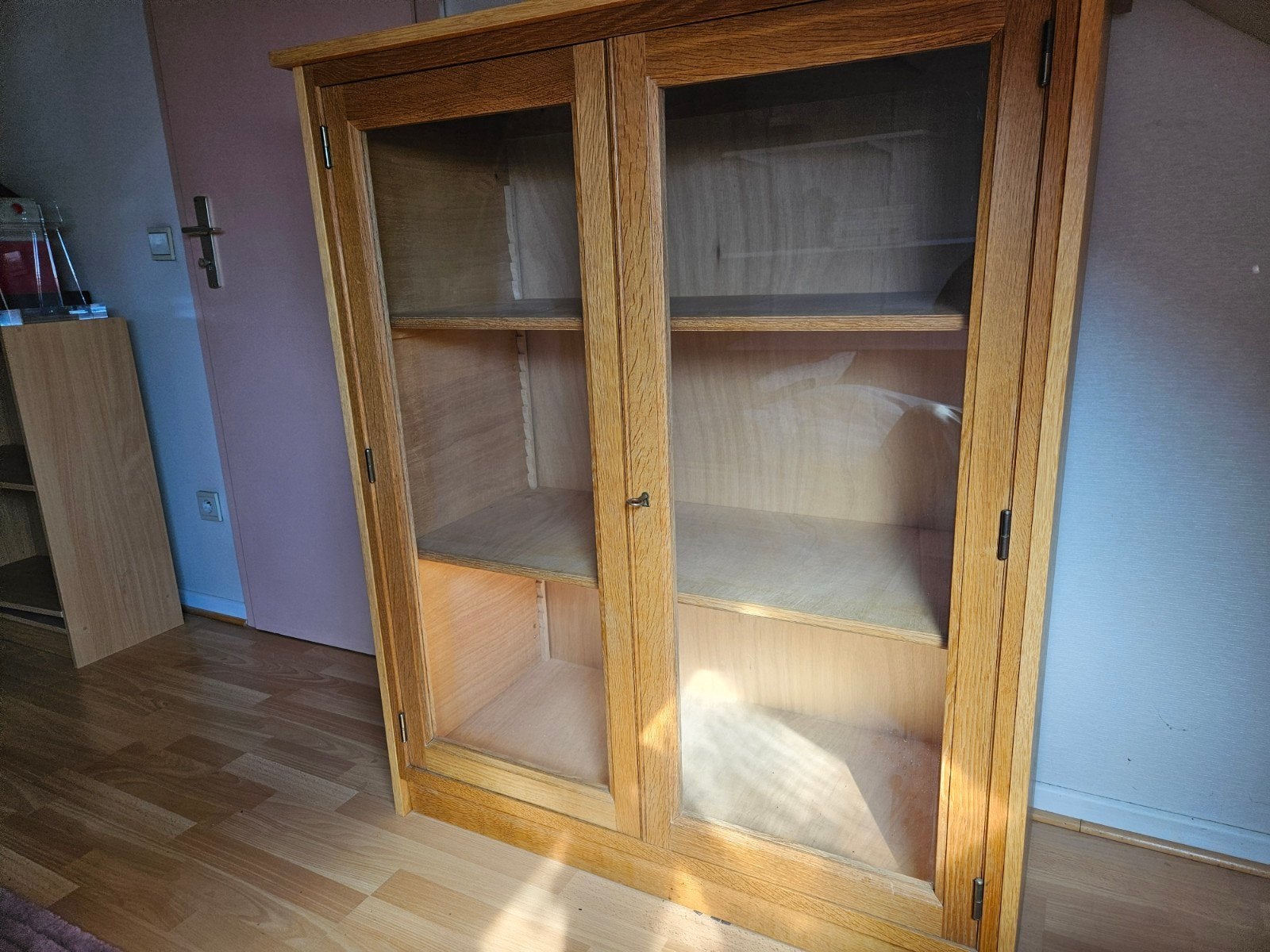 vitrine, Maison & Meubles, Enlèvement, Chêne