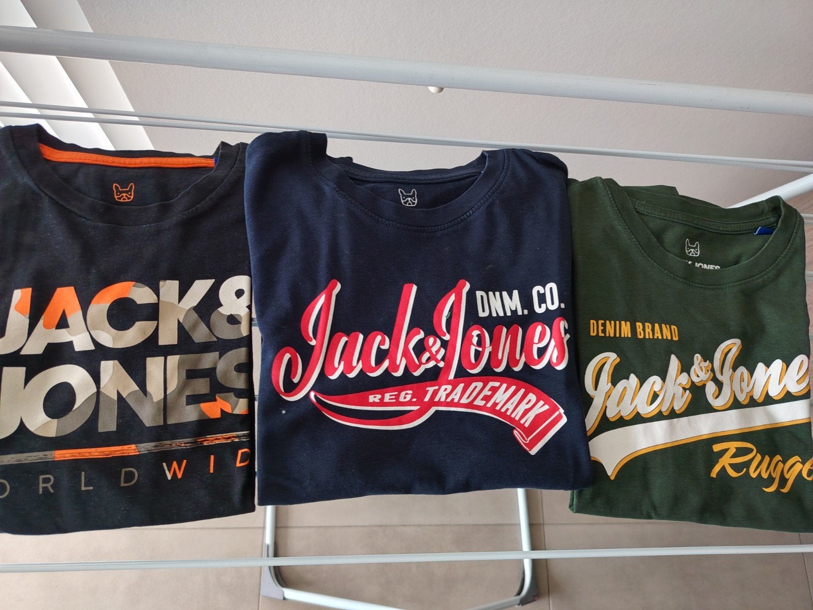 3 T-shirts jack & jones, Diversen, Ophalen, Gebruikt