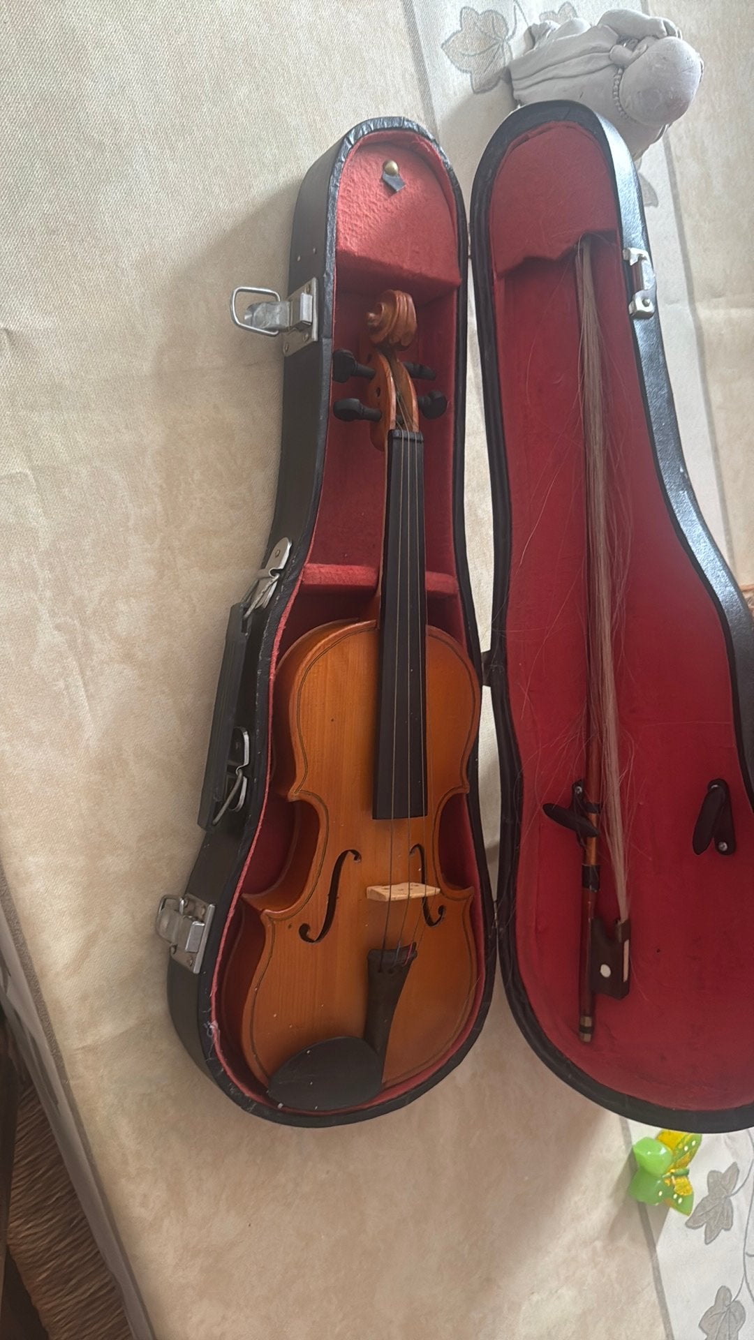 Violon 1/8 ancien avec étui – bon état, Violon, Utilisé, Violon 1/8, Enlèvement