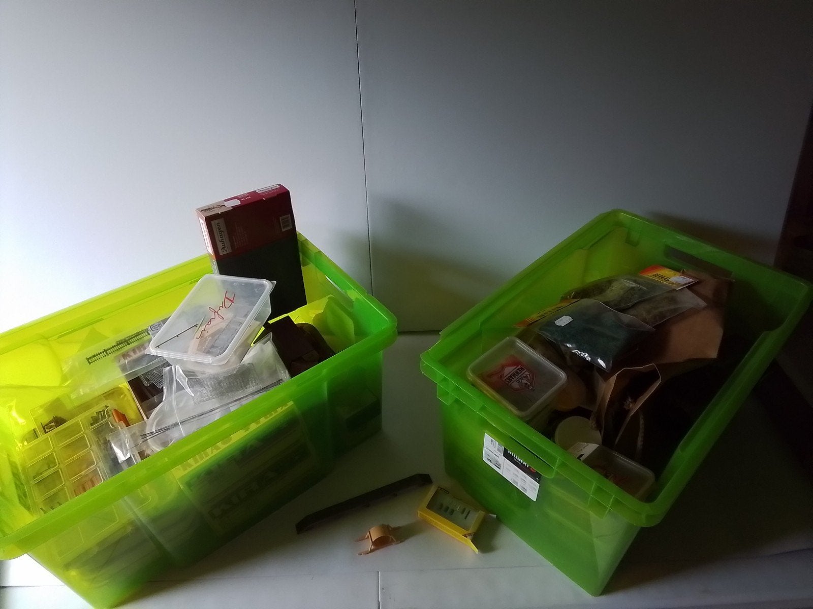 Vrac maquettes et flocages HO, Ophalen, Gebruikt
