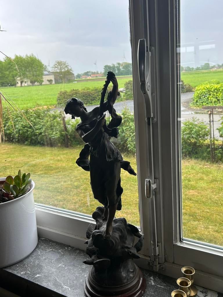 Bronzen beeld, Antiek en Kunst, Antiek | Brons en Koper, Ophalen of Verzenden, Brons