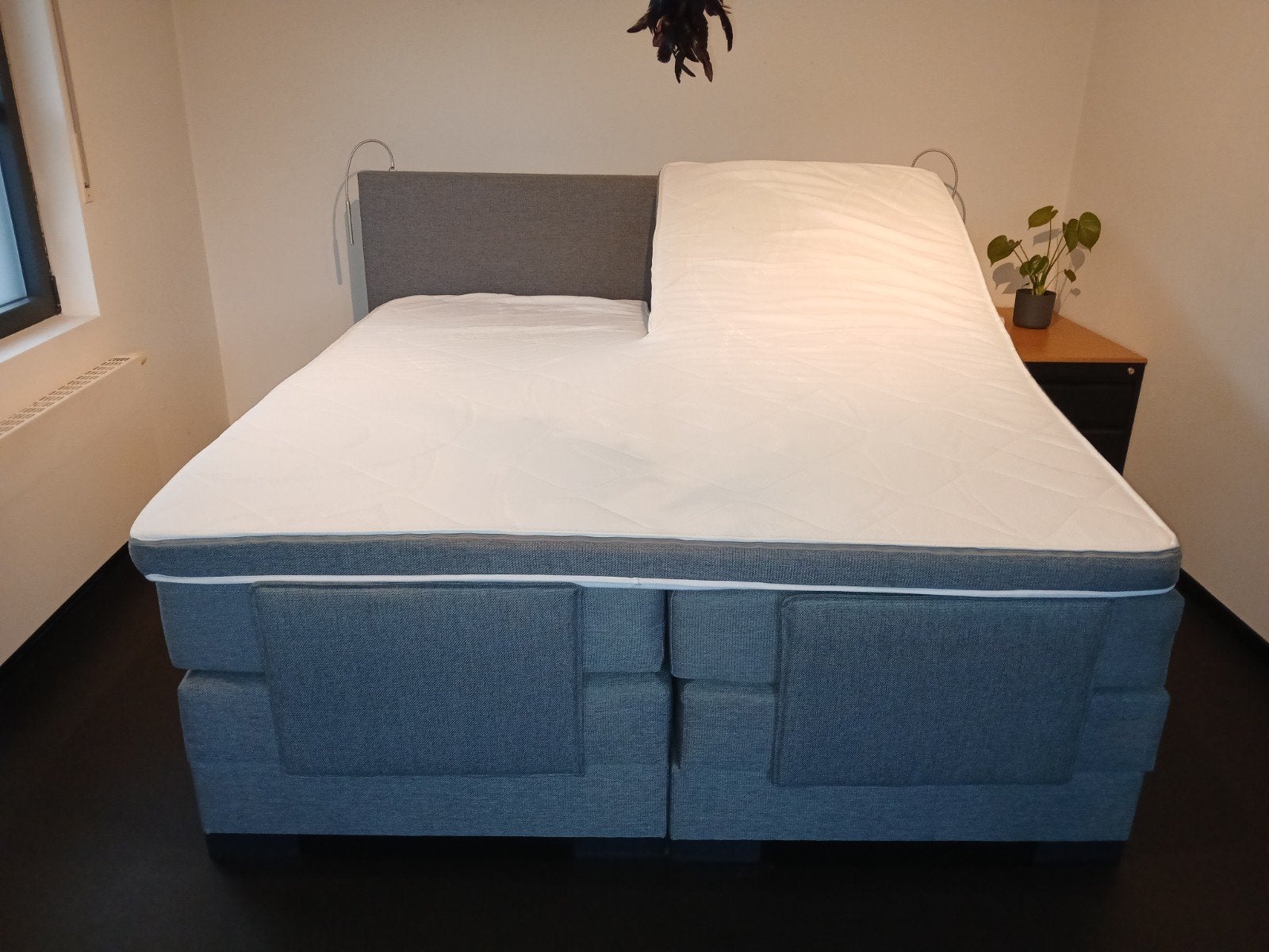 Electrisch verstelbare boxspring 180 x 200 cm, Huis en Inrichting, Slaapkamer | Boxsprings, Ophalen, 200 cm