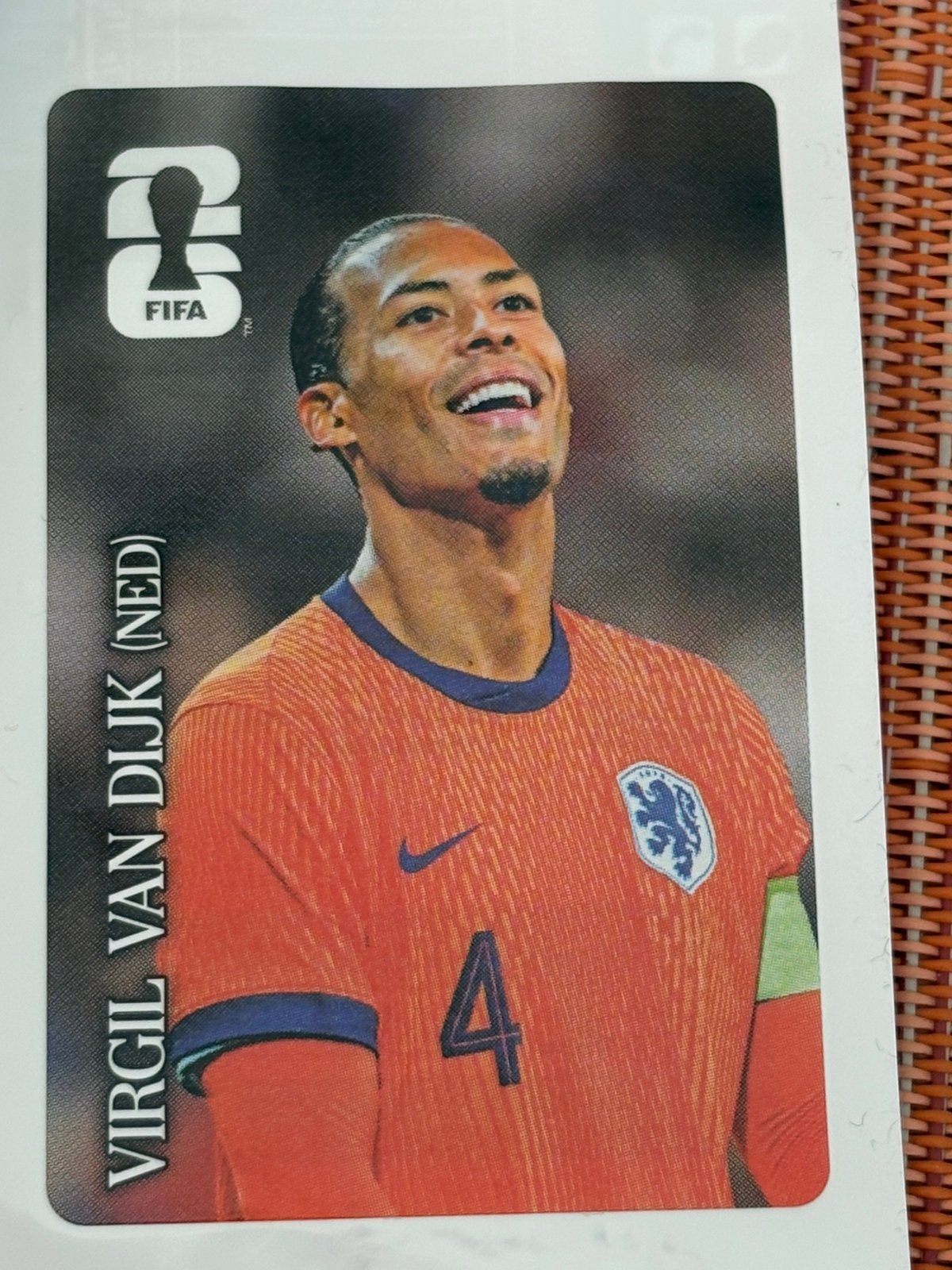 Virgil van dijk coca cola sticker, Enlèvement, Neuf