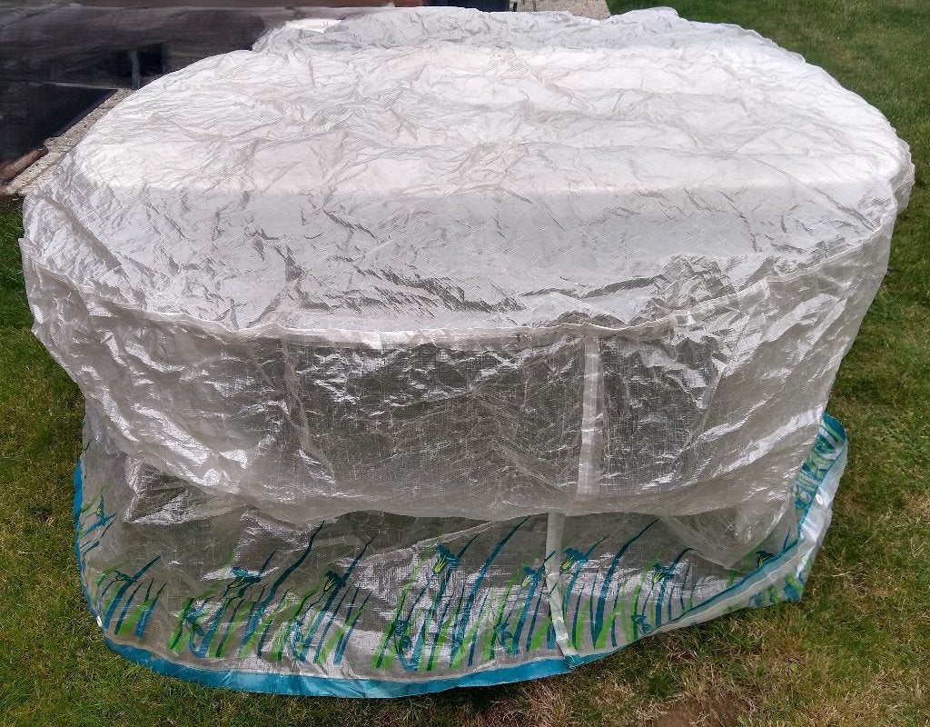 Housse de protection pour meubles de jardin, vélo, plante, Enlèvement, Comme neuf