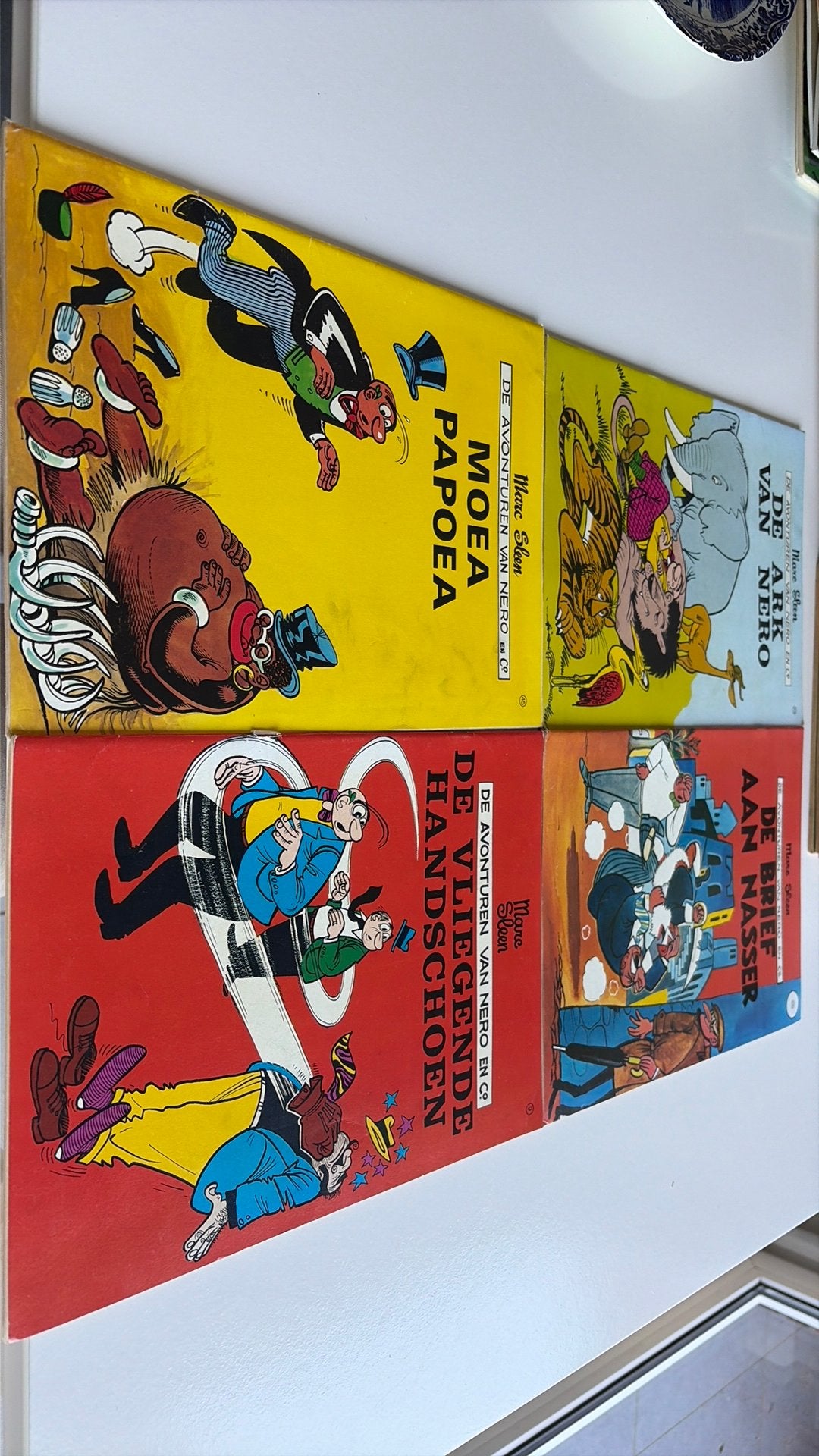 Marc sleen - 4 nero strips, Boeken, Ophalen of Verzenden, Gelezen