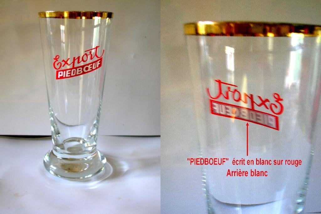Piedboeuf Export, Collections, Enlèvement ou Envoi, Comme neuf, Verre ou Verres