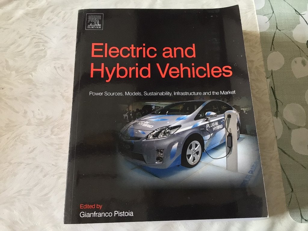 Electric and hybrid vehicles Gianfranco Pistoia book, Ophalen of Verzenden