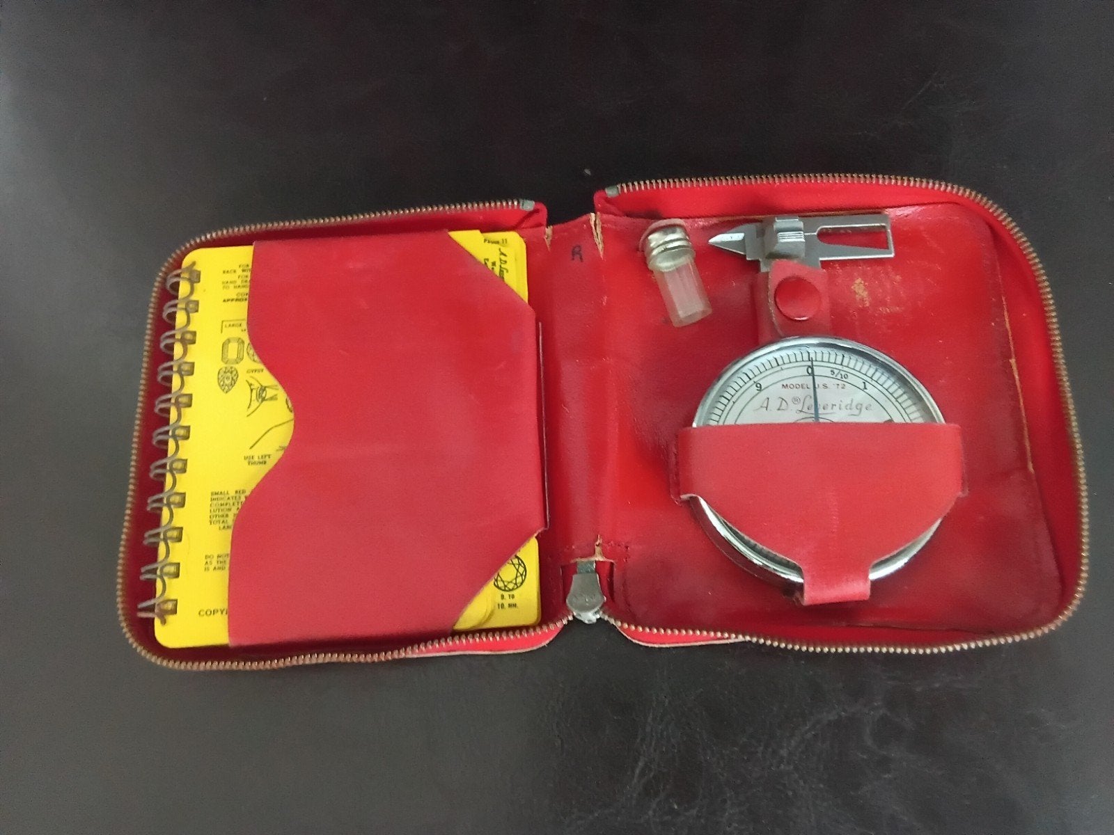 Oud meetinstrument in etui, Enlèvement ou Envoi