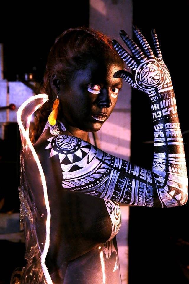 bodypaint model (v), Diversen, Overige Diversen, Nieuw, Ophalen of Verzenden