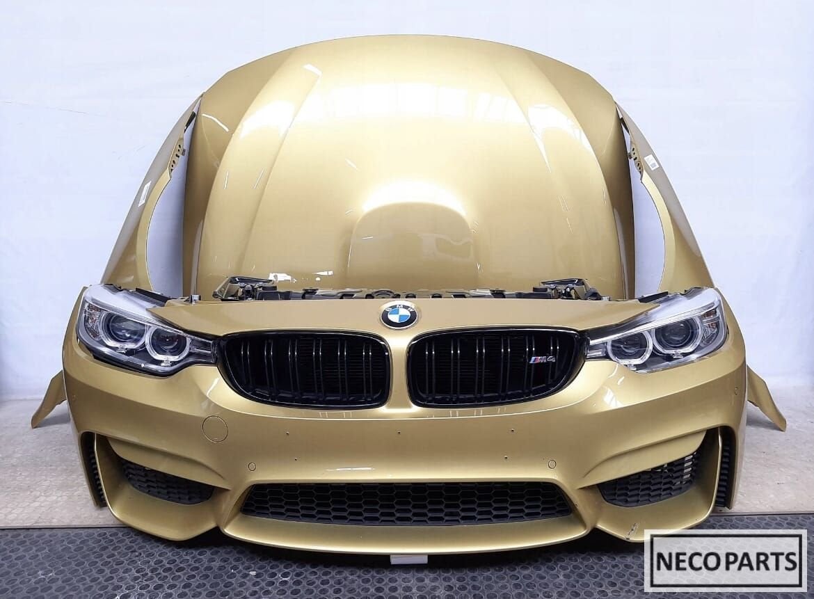 BMW M4 F82 F83 B67 COMPLEET VOORKOP BUMPER KOPLAMP O.A!!, Gebruikt, -, Ophalen of Verzenden, Achter