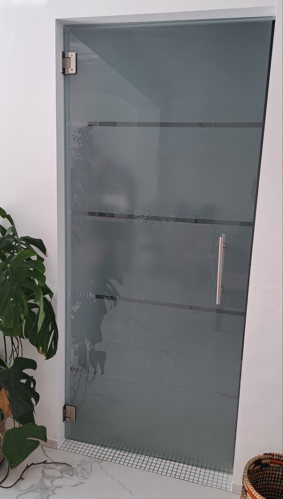 Porte en verre securit Thys 'Thytan 24", Verre, Enlèvement, 80 à 100 cm, 200 à 215 cm