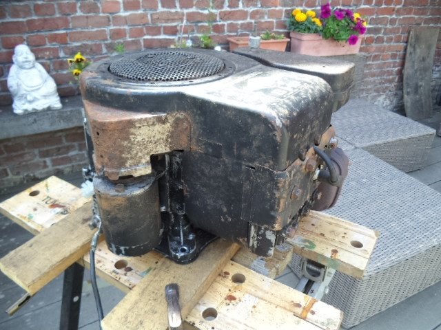 moteur tracteur tondeuse, Jardin & Terrasse, Enlèvement ou Envoi, Utilisé, Briggs & Stratton, Démarrage électrique