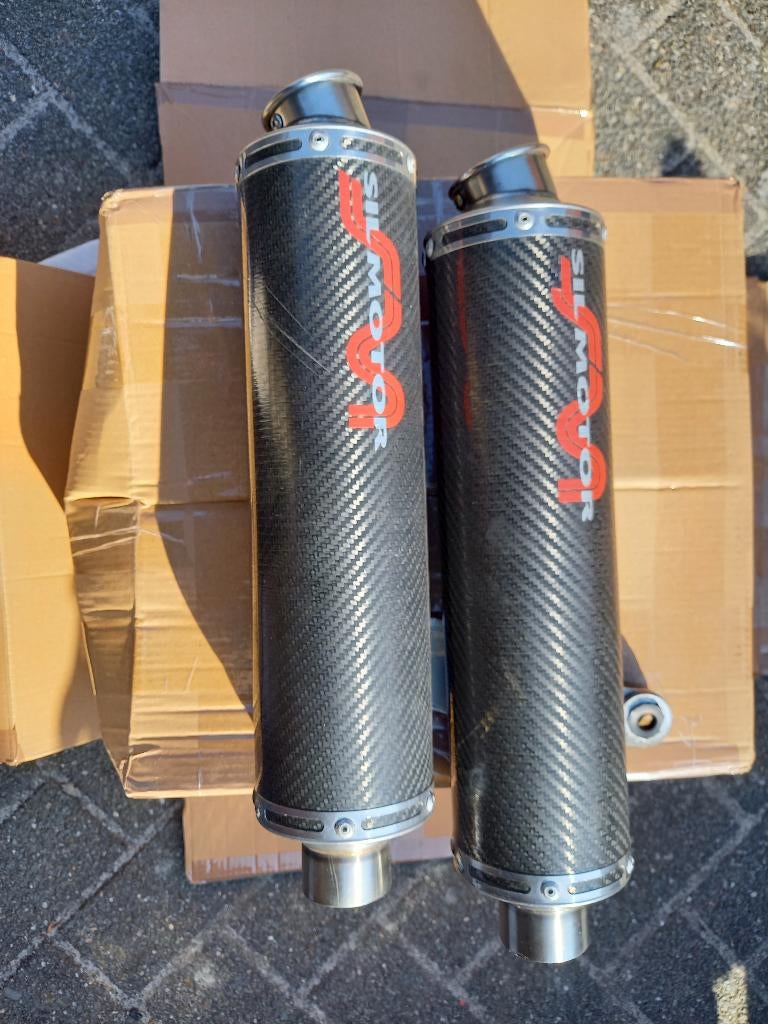 Sil carbon Uitlaten Ducati monster, Motos, Pièces | Ducati, Utilisé, Enlèvement