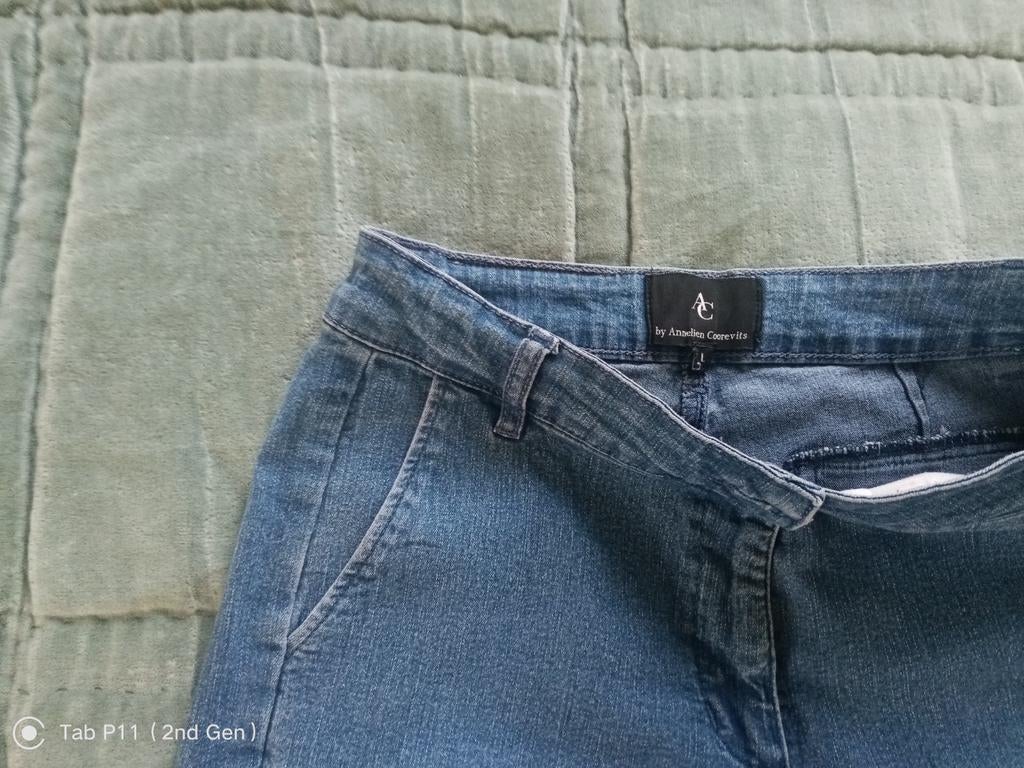 Jeans Annelies Coorevits perfecte staat rechte pijp., Ophalen