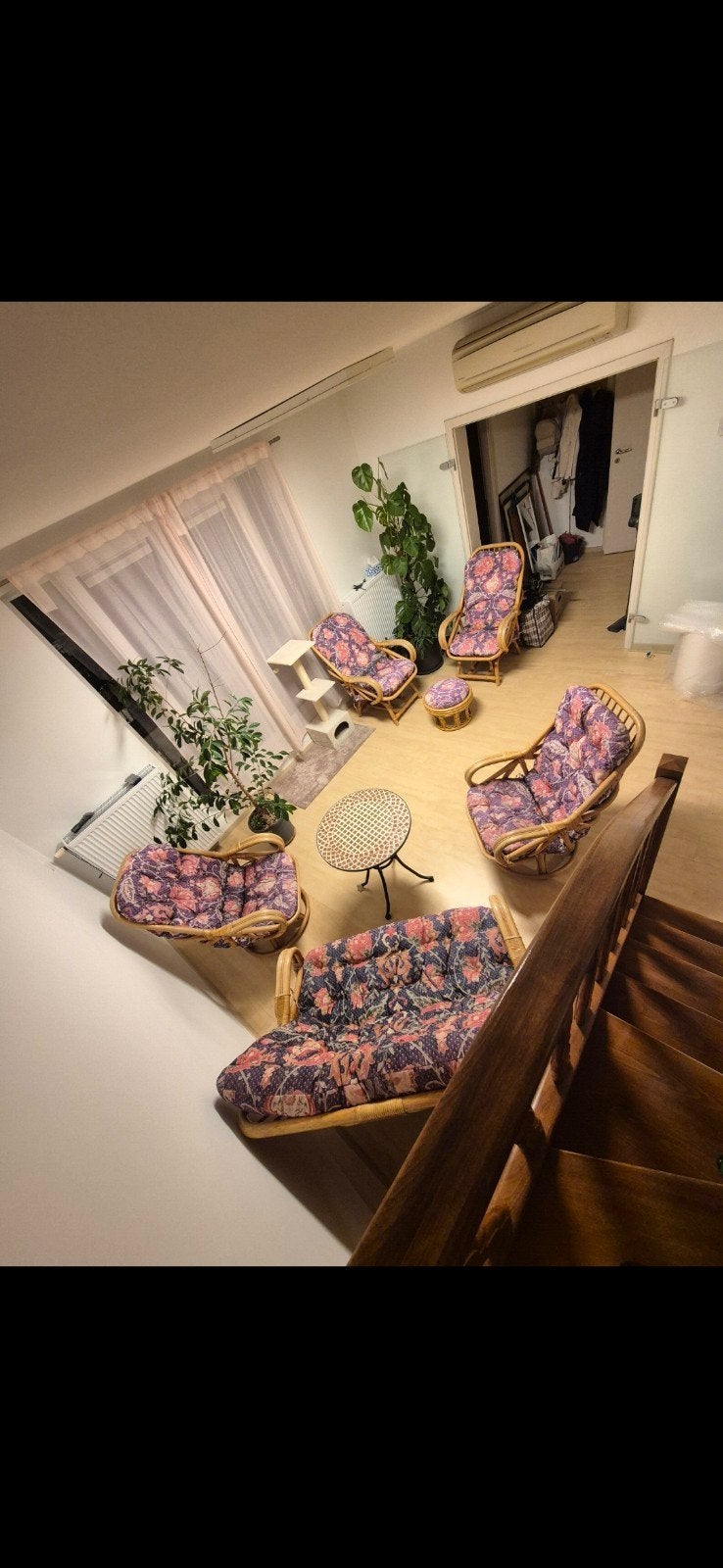 salon en osier, Maison & Meubles, Enlèvement