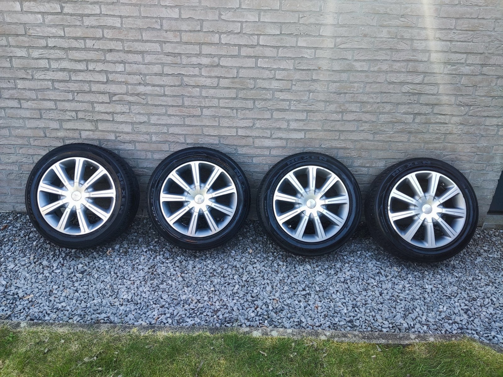 Ford Velgenset 17" voor o.a. Galaxy, S-max..., Auto-onderdelen, Ophalen, 17 inch, Band(en), Zomerbanden