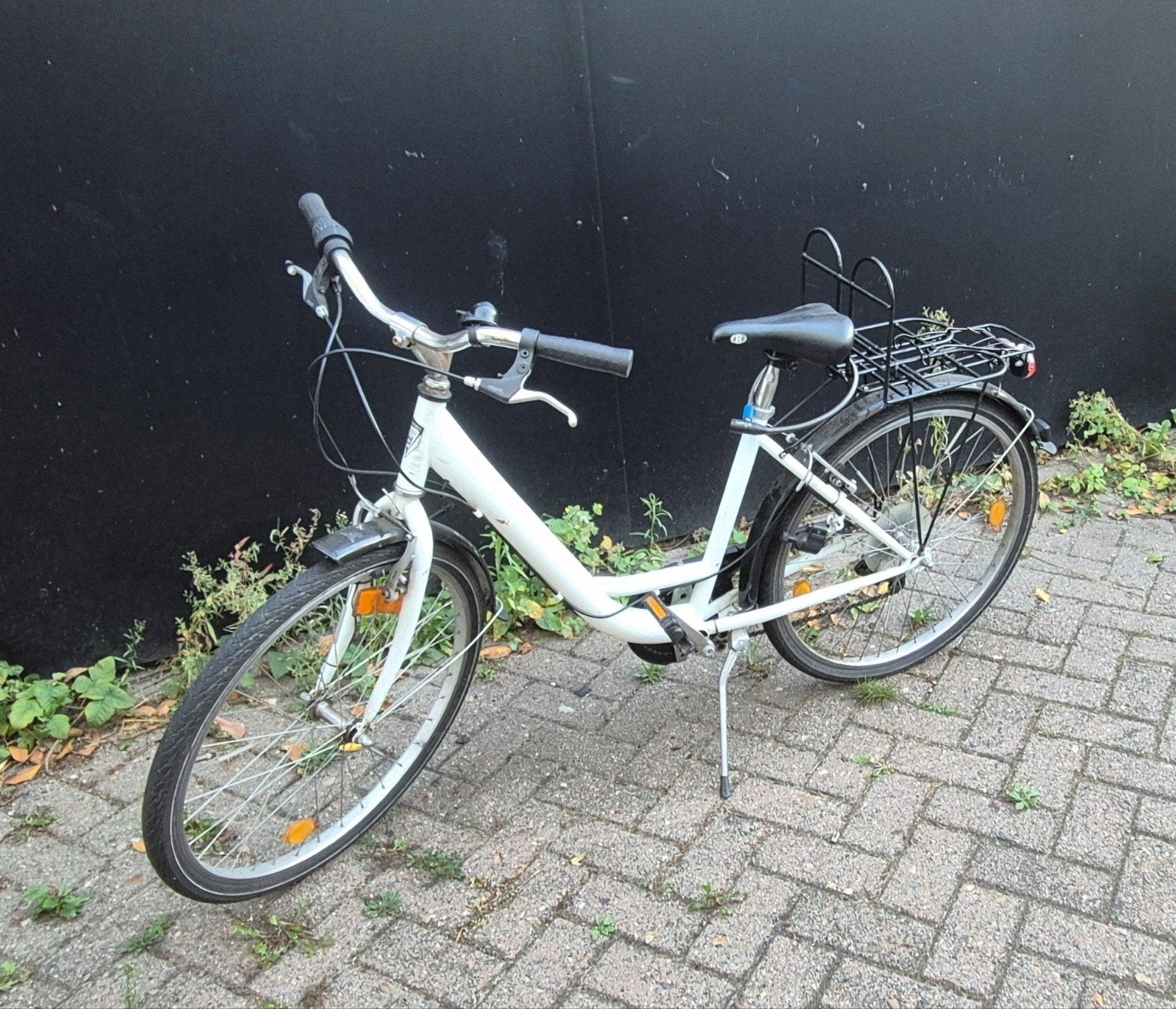 meisjes fiets, Ophalen