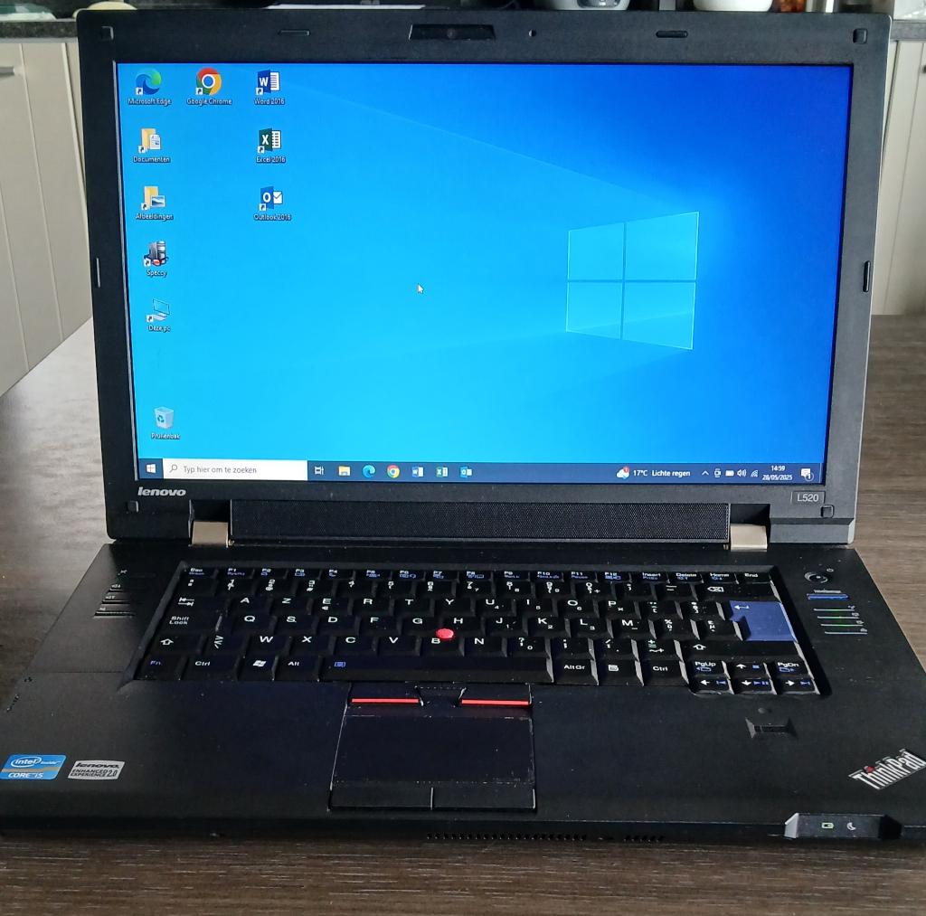 Lenovo Thinkpad L520, Lenovo Thinkpad, 256 GB, 2 tot 3 Ghz, 15 inch