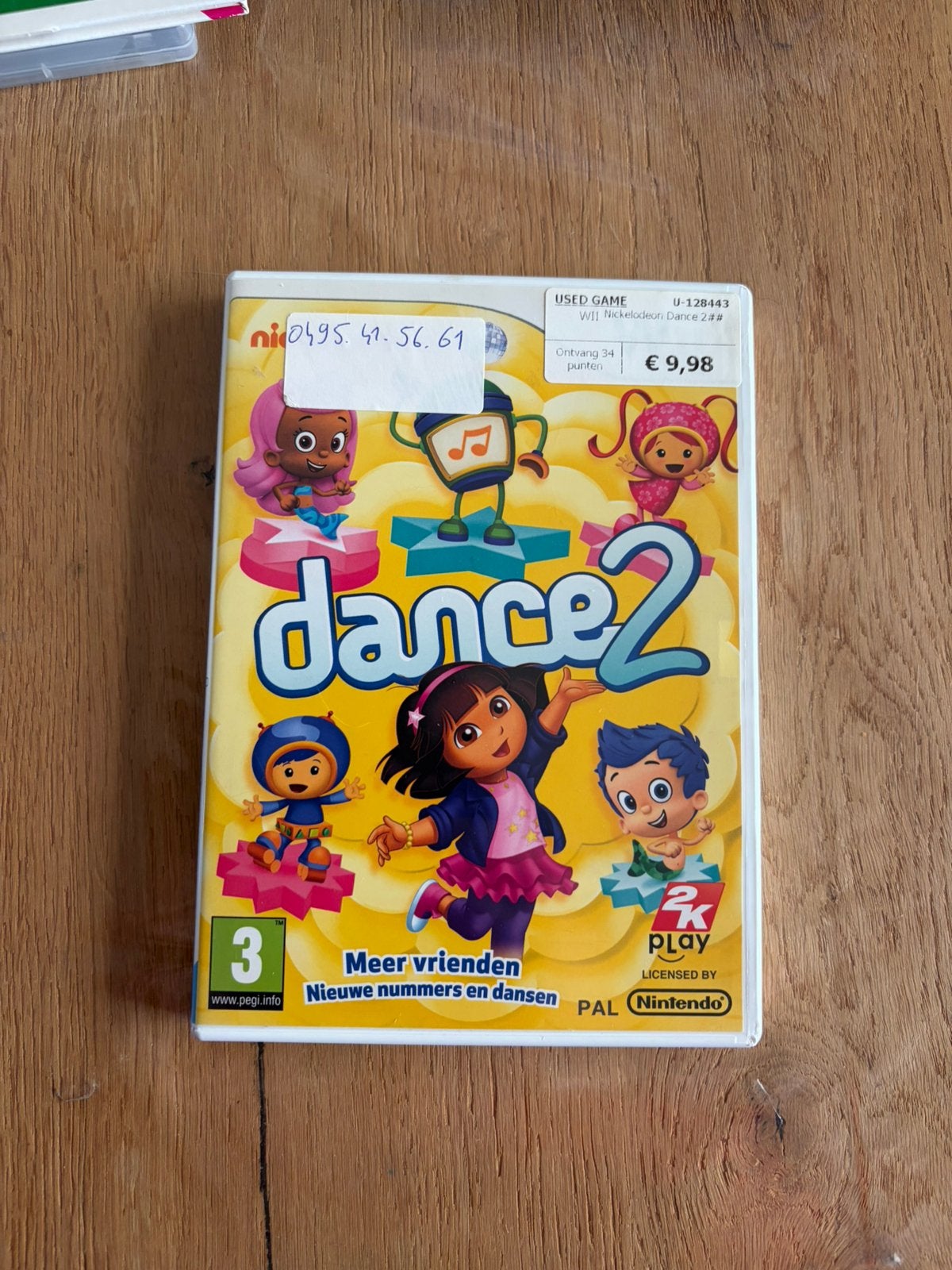 Nickelodeon dance 2, Games en Spelcomputers, Ophalen of Verzenden, Zo goed als nieuw