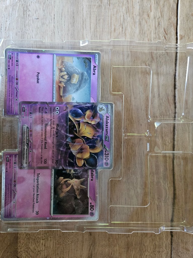 Alakazam promokaarten mew 151, Ophalen of Verzenden, Nieuw, Meerdere kaarten
