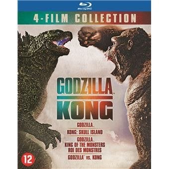 Godzilla / Kong 4-Film Collection (Sealed), CD & DVD, Blu-ray, Anglais, Film, Coffret, Science-Fiction et Fantasy