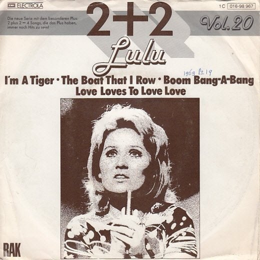 7" EP - Lulu – I'm A Tiger / The Boat That I Row, Gebruikt, 7 inch, Ophalen of Verzenden, EP