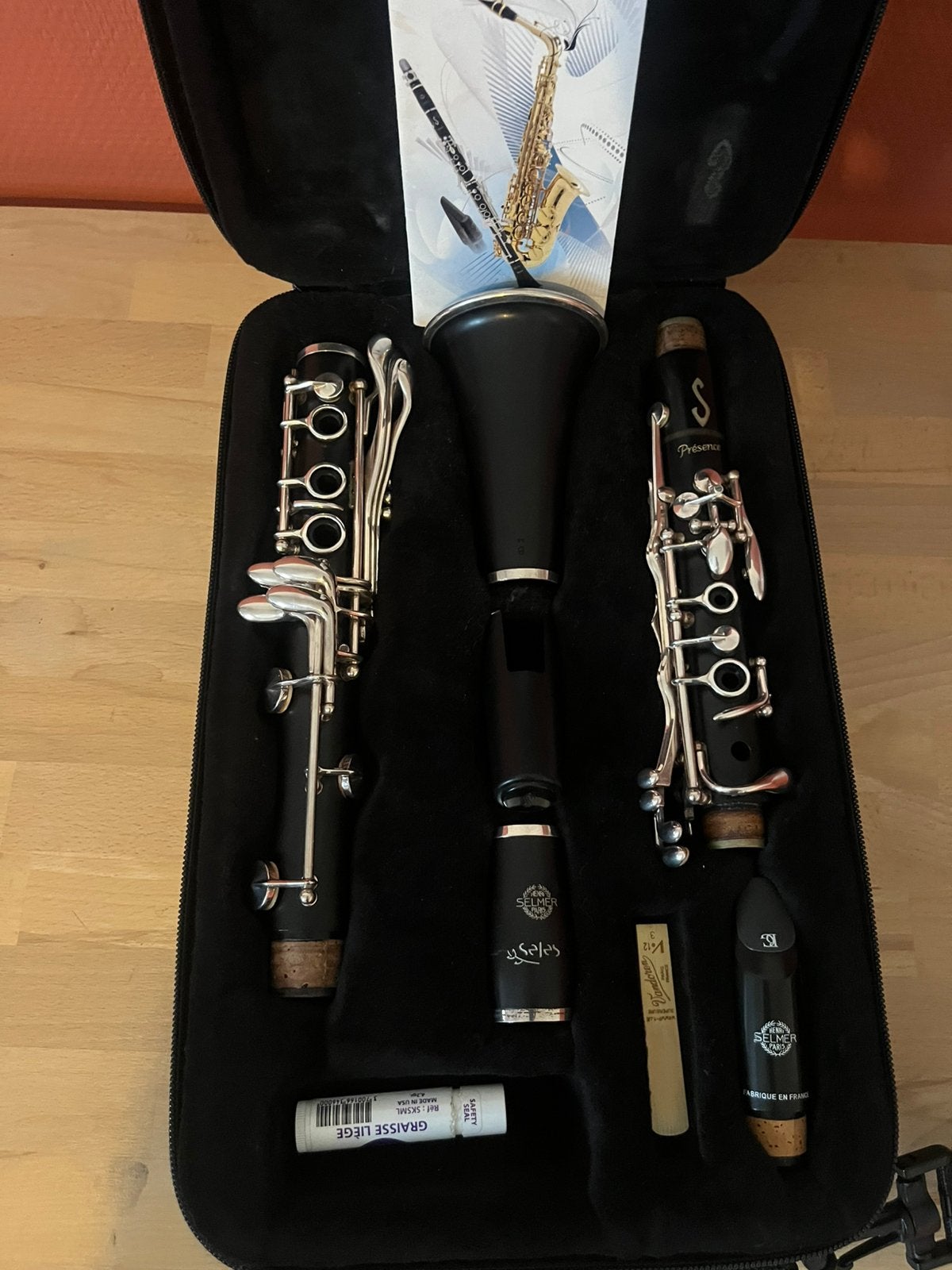 Selmer seles presence, Gebruikt, Met koffer, Hout, Ophalen