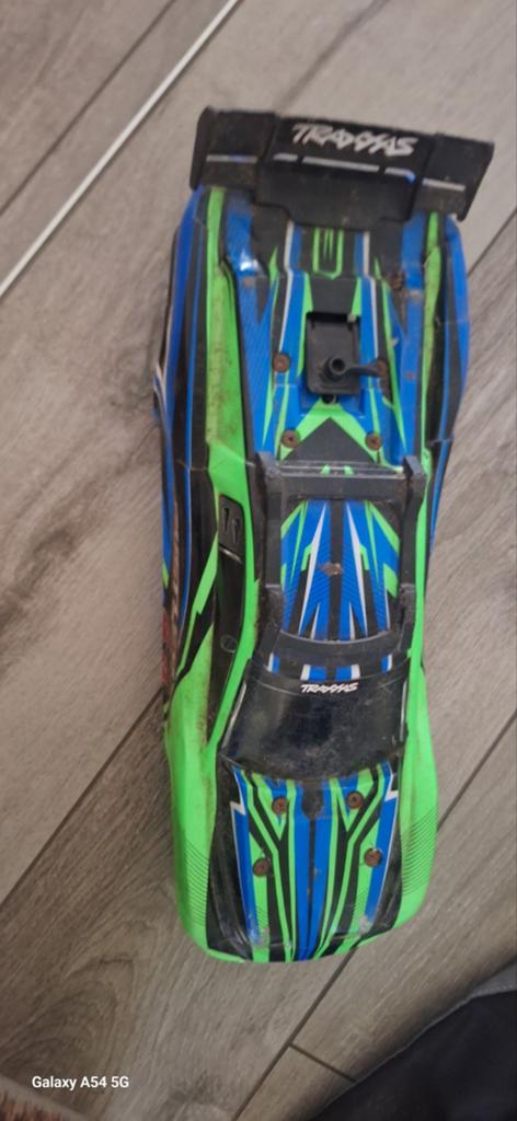 Traxxas rustler 4x4 boddy, Hobby en Vrije tijd, Elektro, Gebruikt, Ophalen of Verzenden, Onderdeel