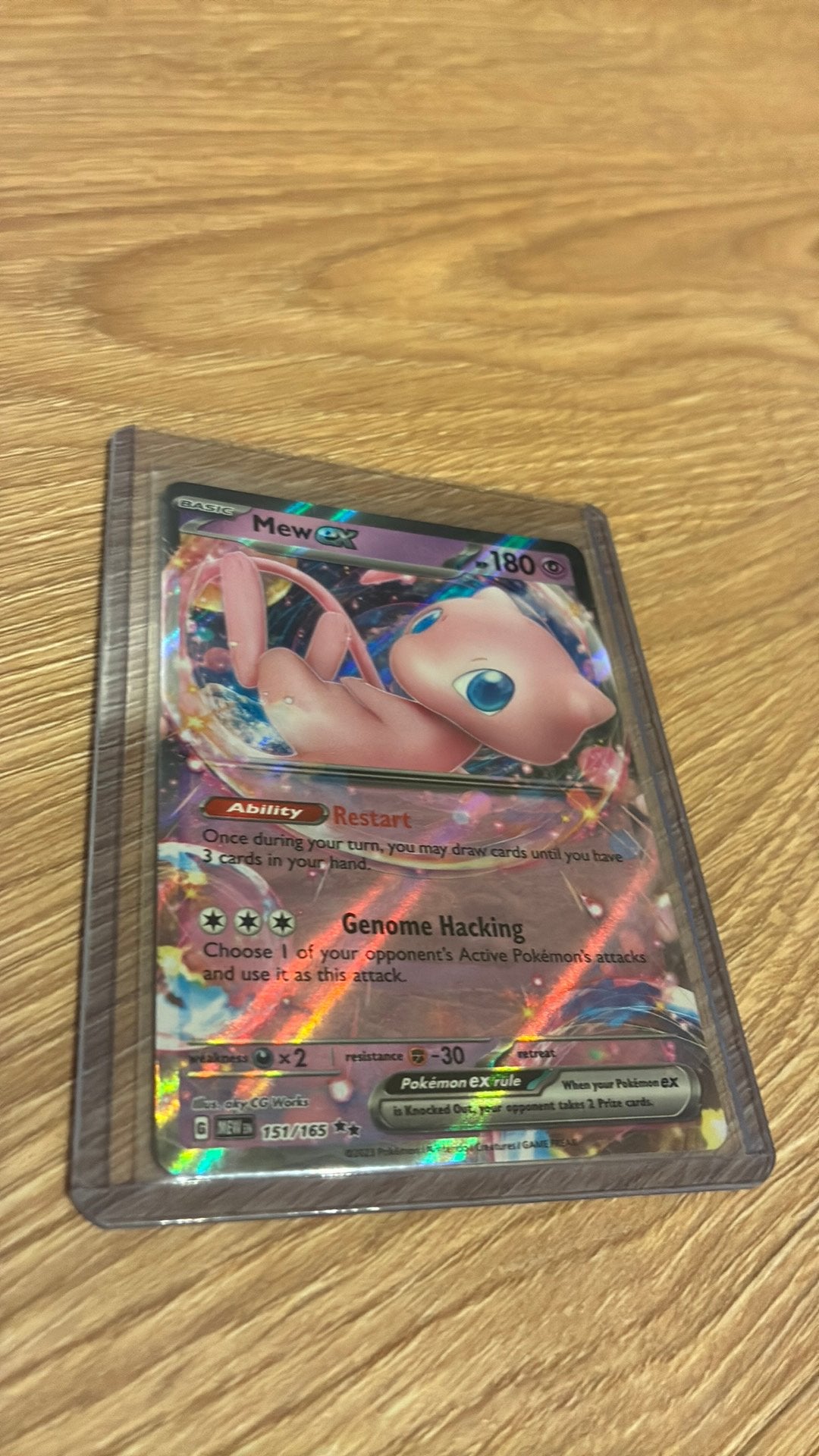 Mew EX #151 - 151 - Pokemon, Enlèvement ou Envoi, Comme neuf, Plusieurs cartes