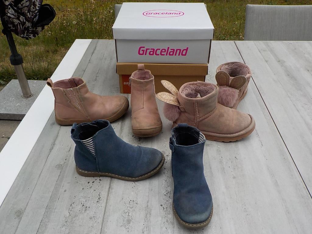3 paar meisjesschoenen maat 28 schoenen voor meisjes, Kinderen en Baby's, Kinderkleding | Schoenen en Sokken, Gebruikt, Schoenen