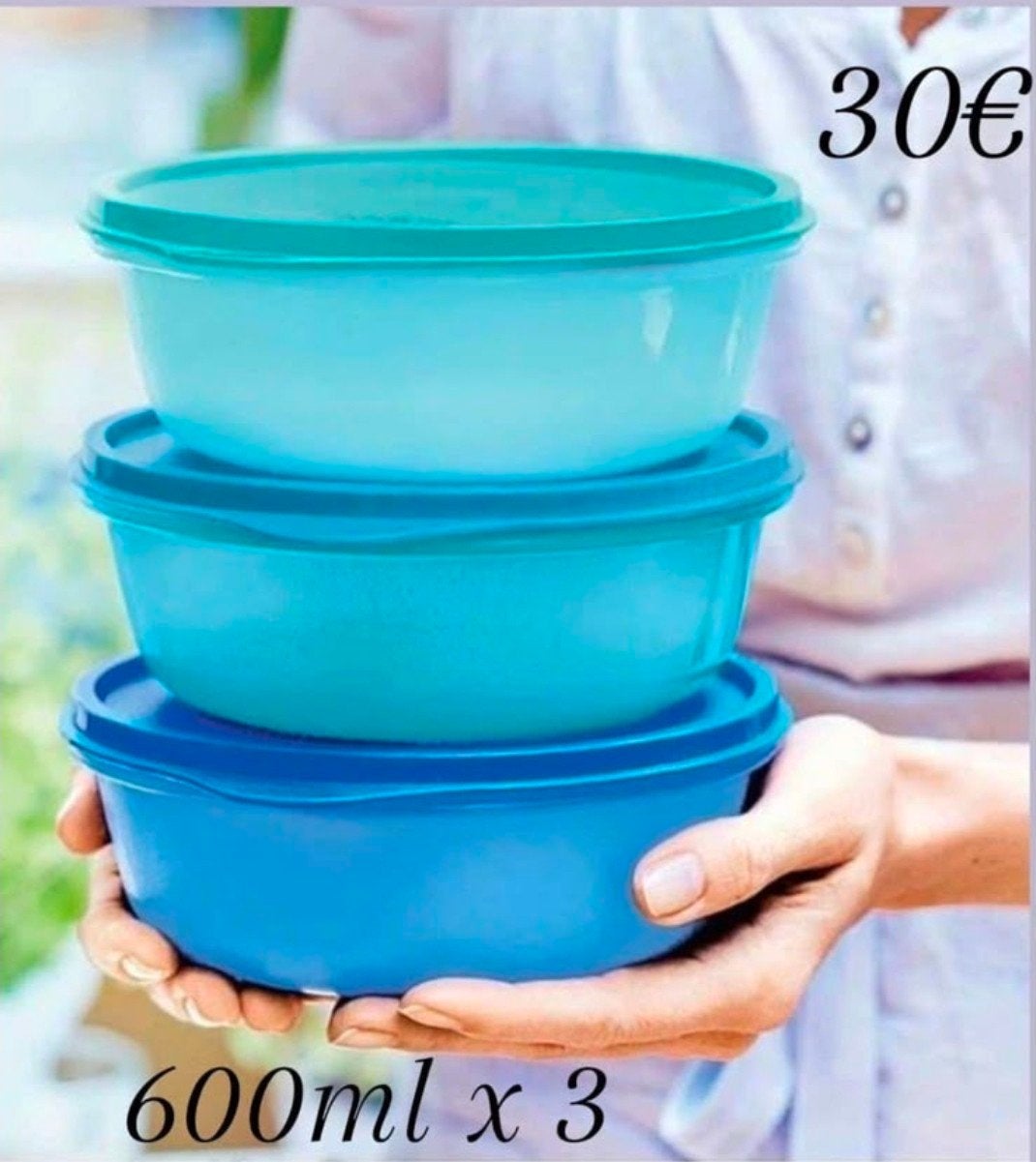 Bols spatiaux Tupperware 600 ml, Enlèvement ou Envoi, Neuf