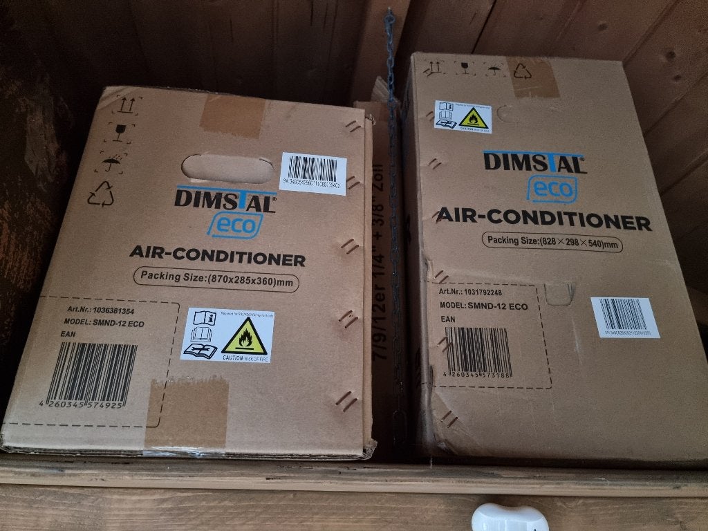 airco 3,5kw nieuw, compleet met beugel, Elektronische apparatuur, Ophalen, Koelen en Ontvochtigen, Timer, Nieuw