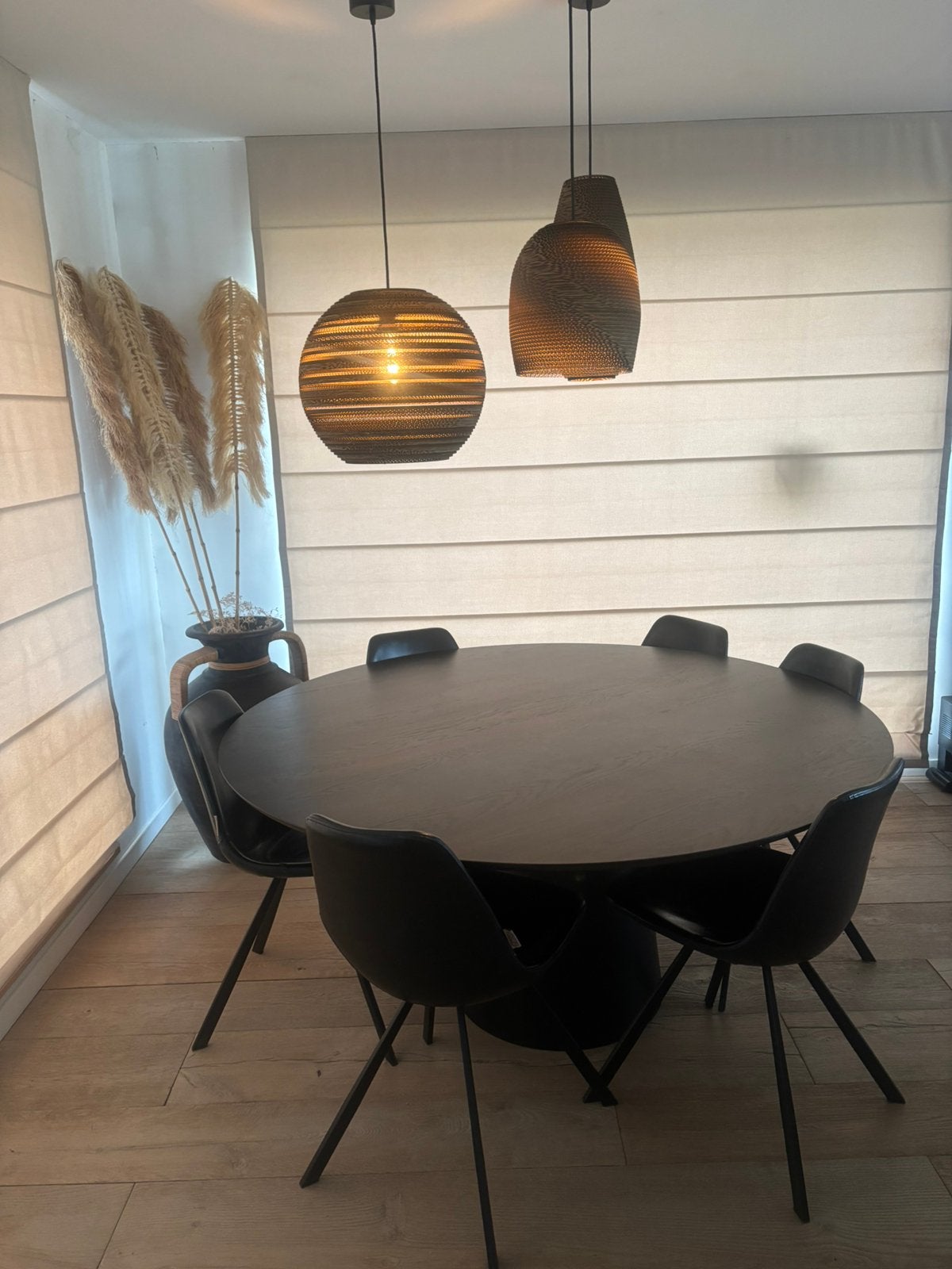 Ronde tafel met 6 stoelen, Ophalen, Zo goed als nieuw