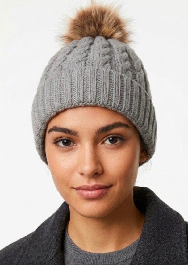 Bonnet en laine pour froid unisex, Ophalen, Simplicity, Maat 36 (S), Gedragen