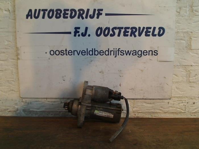 Startmotor van een Volkswagen Polo, Gebruikt, -, Volkswagen, -