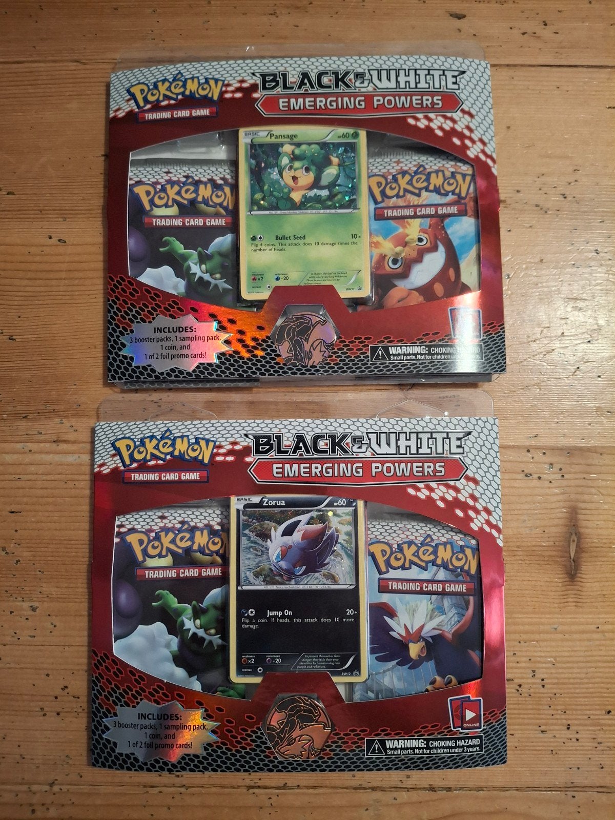 Black & White emerging powers blisters, Ophalen, Nieuw, Booster, Foil