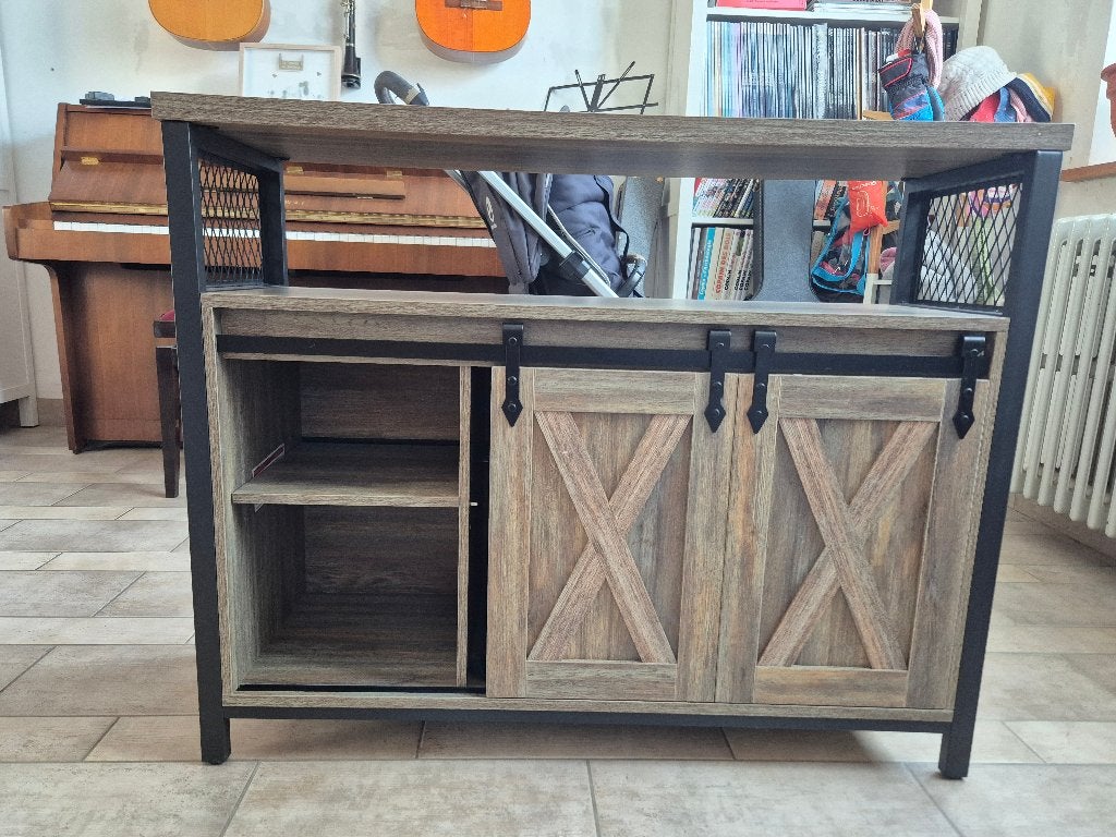 Meuble d'aquarium excellent état 100x33 (80cm haut), Huis en Inrichting, Ophalen, 100 tot 150 cm, Zo goed als nieuw, Eikenhout