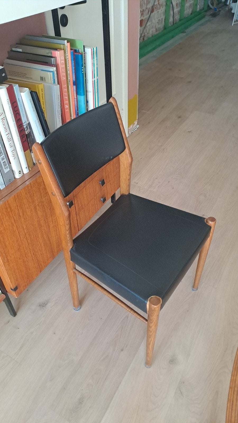 4 retro stoelen, Enlèvement