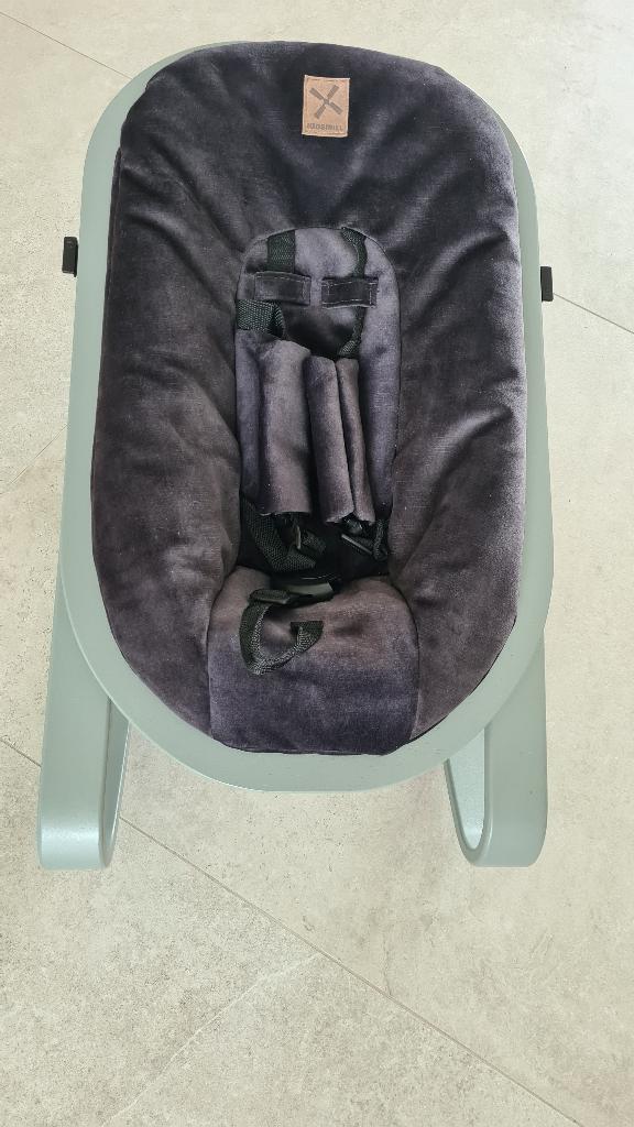 Kidsmill new born setup + rocker, Kinderen en Baby's, Wipstoel, Ophalen, Overige merken, Met gordel(s) of riempje(s)