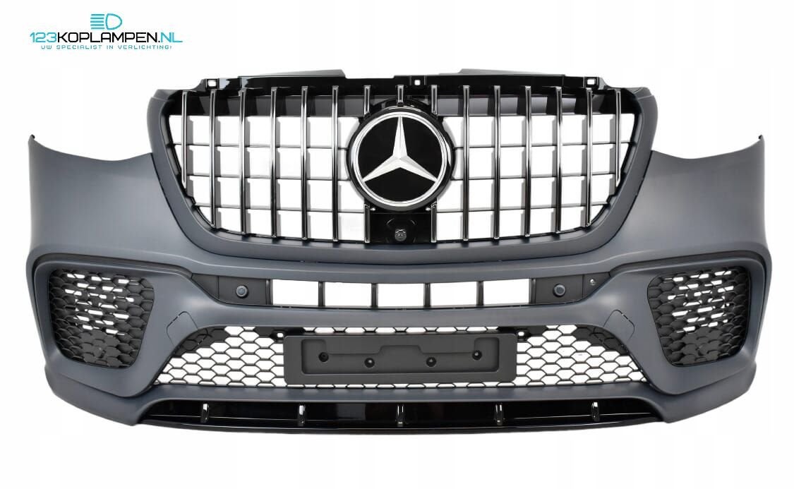 Mercedes Sprinter W910 W907 AMG voorbumper, Enlèvement, Utilisé, -, Avant