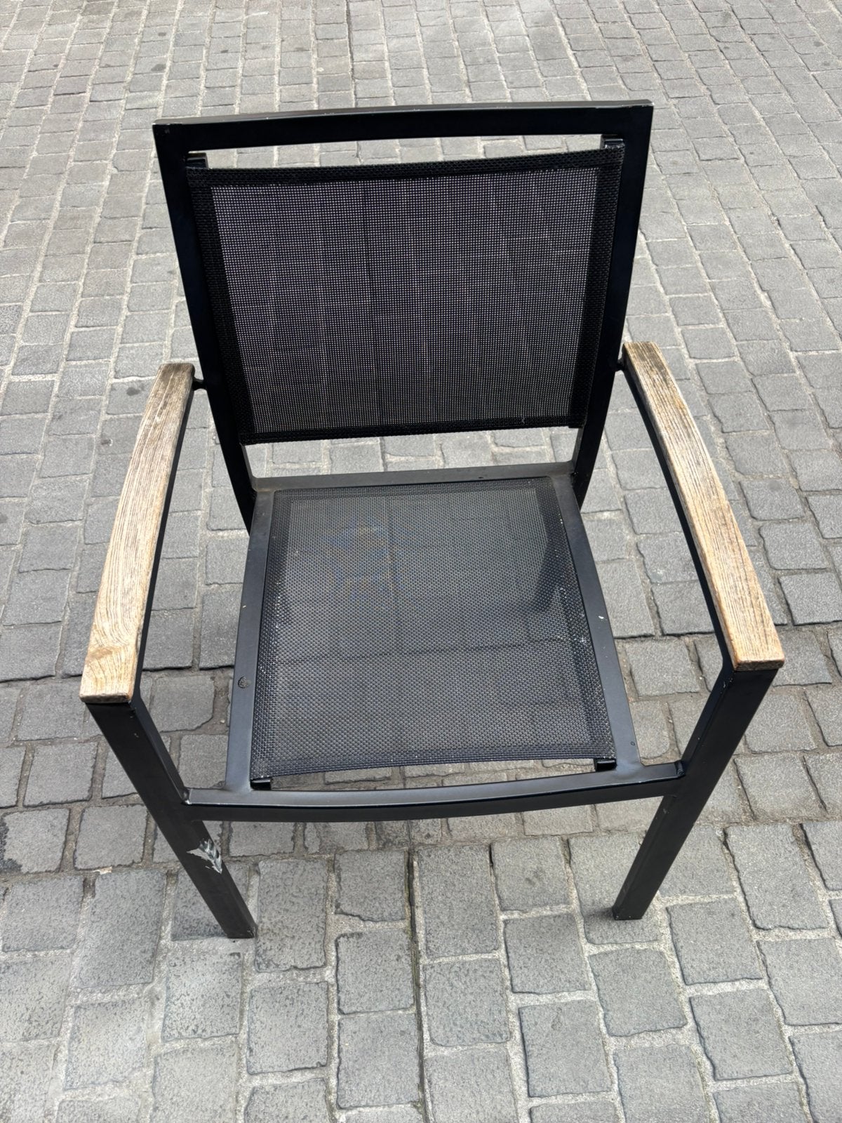 Horeca terrasstoelen, Ophalen, Gebruikt, Aluminium