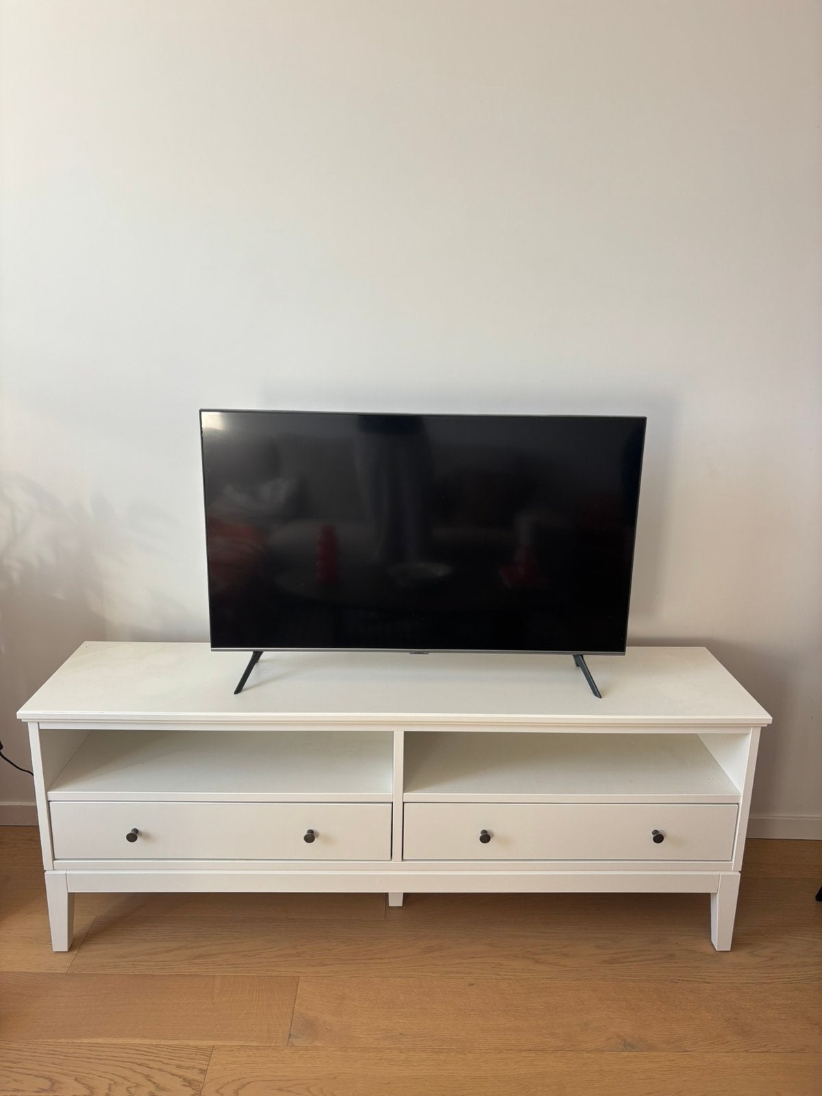 Wit Tv-meubel Ikea, zo goed als nieuw, Ophalen, Zo goed als nieuw
