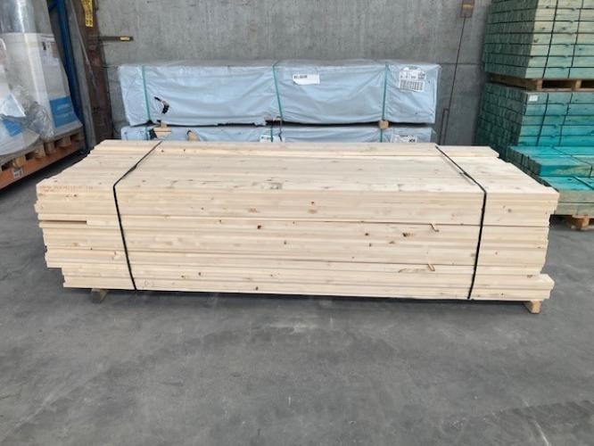 Lot hout SLS WND C24 KD 45x45 geïmpregneerd 3m 300st, Doe-het-zelf en Bouw, Hout en Planken, 25 tot 50 mm, Nieuw, 300 cm of meer