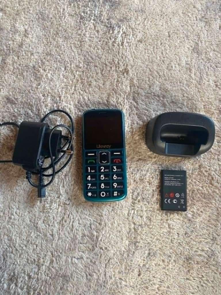 Uleway mobiele telefoon voor senioren met grote knoppen, Ophalen of Verzenden, Zo goed als nieuw, X, X