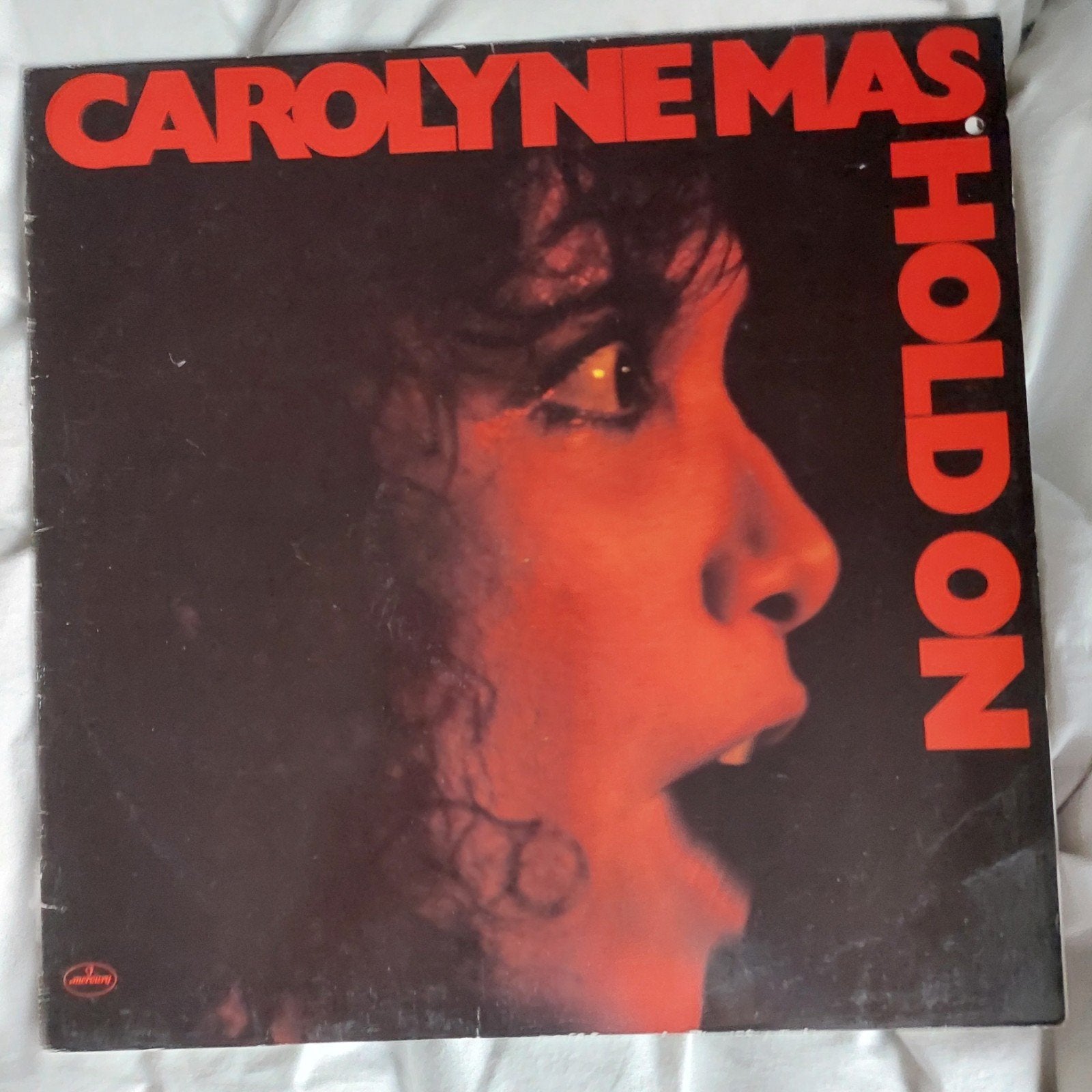 lp carolyne mass hold on mercury records, Ophalen, LP, Gebruikt, Classic Rock